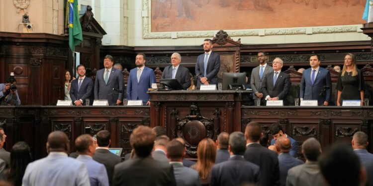 Sessão solene marca abertura do ano legislativo na Alerj