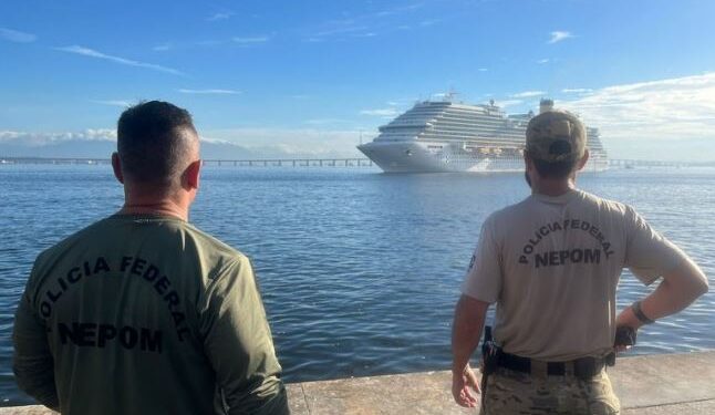 Homem é preso com 5 quilos de cocaína em cruzeiro no Rio de Janeiro