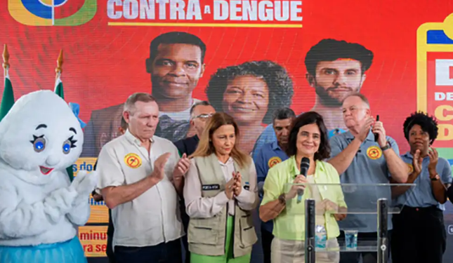 Pais não podem desperdiçar chance de vacinar contra dengue, diz Nísia