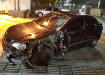 Acidente envolvendo moto e carro deixa uma pessoa ferida em Barra do Piraí