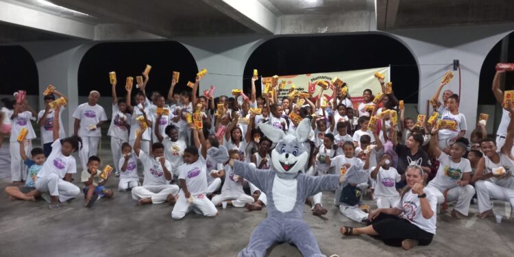 Grupo Humanus realiza campanha para arrecadar 3 mil caixas de bombons para Páscoa Solidária