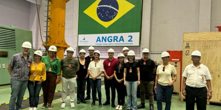 Central da Eletronuclear recebe visita de técnicos da Advocacia Geral da União