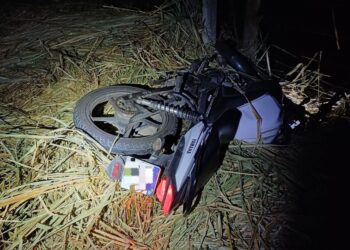 Motociclista fica ferido em acidente na Dutra