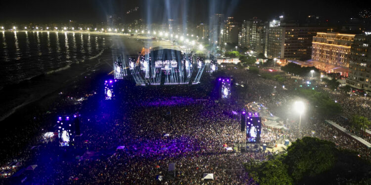 Esquema de segurança do Governo do Rio apresenta resultados positivos no show da Madonna