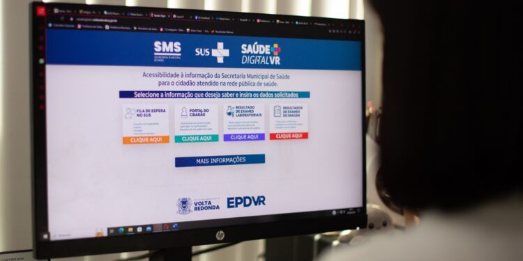 Prefeitura de Volta Redonda lança portal eletrônico de saúde para o cidadão