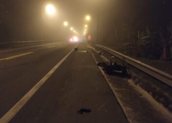 Motociclista perde parte da perna em acidente em Barra do Piraí