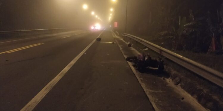 Motociclista perde parte da perna em acidente em Barra do Piraí