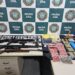 Deam apreende um rifle, uma espingarda e mais de mil munições em Angra dos Reis