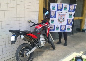 Homem é preso conduzindo moto clonada em Paty do Alferes