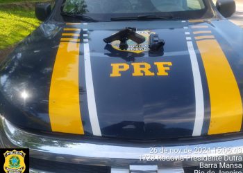 Condutor é preso na Dutra por porte ilegal de arma