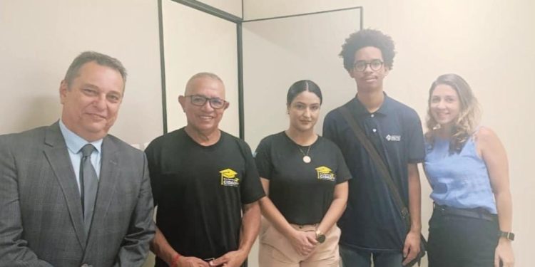 MEP realiza visita ao Fórum de Volta Redonda e o Núcleo de Justiça da UFF