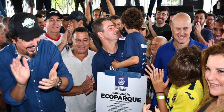 Diogo Balieiro e Tande Vieira participam de inauguração do Ecoparque de Resende