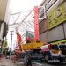 Volta Redonda: Instalação de passarela do Sider Shopping interdita Rua 12 até sexta-feira