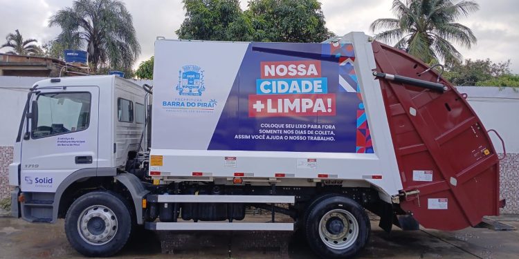 Barra do Piraí divulga nova rota da coleta de lixo