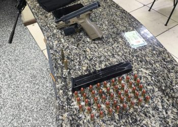 Homem apontado como gerente do tráfico é preso com pistola e munições em Paraty