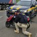 Menor é flagrado conduzindo moto furtada há mais de 20 anos na BR-393, em Barra do Piraí