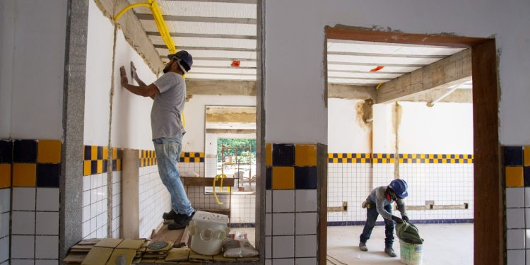 Construção de escola para cegos e pessoas com deficiência visual em Volta Redonda está 70% concluída
