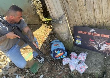 Homem é preso com drogas no Frade, em Angra dos Reis