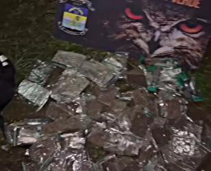 Polícia Militar apreende tiras de maconha no Parque Mambucaba, em Angra dos Reis