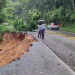 Deslizamento de terra leva parte da RJ-155 próximo ao Distrito de Lídice