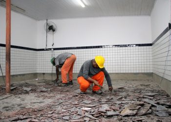 Barra Mansa avança nas obras de reforma e ampliação da Escola Leonísio Sócrates Batista