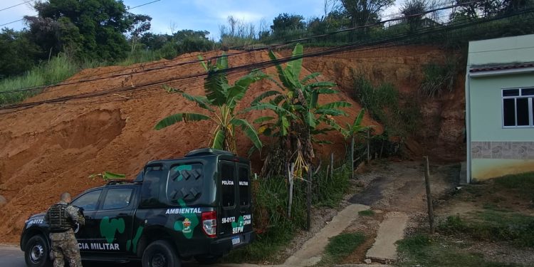 Polícia Ambiental identifica movimentação irregular do solo em Barra Mansa
