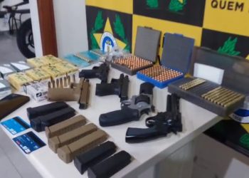 Agiota é preso com armas e munições em Piraí