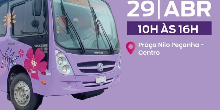 Barra do Piraí recebe Ônibus Lilás com serviços gratuitos para mulheres