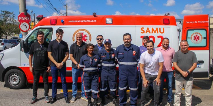 Resende inaugura nova base descentralizada do SAMU