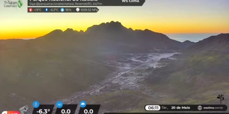 Câmera ao Vivo do Parque Nacional do Itatiaia exibe imagens em Tempo Real