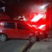 Suspeitos colidem carro durante fuga e são flagrados com armas em Barra Mansa