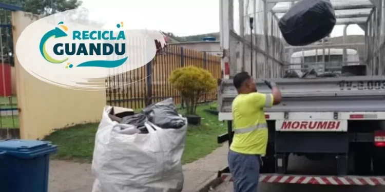 Campanha Recicla Guandu mapeia pontos de coleta seletiva em 15 municípios do RJ