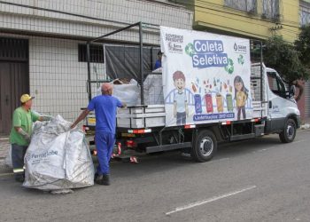 Coleta seletiva avança em Barra Mansa e recolhe 125 toneladas no primeiro mês