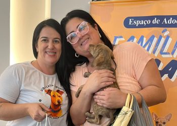 Espaço ‘Família Animal’ promove adoção de 11 cães e gatos em Volta Redonda
