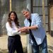 Katia Miki e André Corrêa anunciam nova rede de tubulação pela Cedae em Barra do Piraí