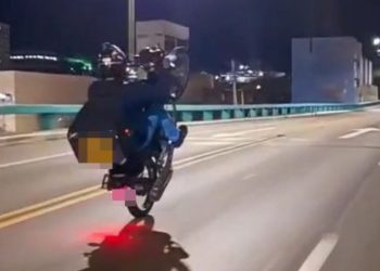 Jovem é intimado por direção perigosa de motocicleta em Volta Redonda