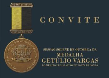 Câmara de Volta Redonda concede Medalha Getúlio Vargas a personalidades