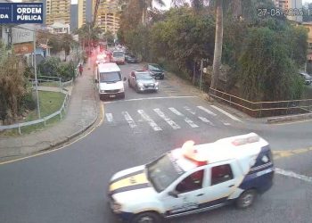 Câmeras de segurança apontam falso assalto em Volta Redonda