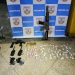Polícia apreende arma, munições e drogas em Quatis
