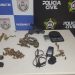 Suspeito de duplo homicídio é preso com pistola, granada e drogas em Barra Mansa