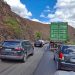 Engavetamento causa congestionamento na Via Dutra, em Barra Mansa