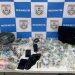 Dois jovens são presos com arma e grande quantidade de drogas em Volta Redonda