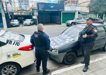 Carro furtado é recuperado e moto clonada é apreendida em ações da segurança pública de Volta Redonda