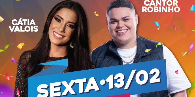 Cátia Valois e Robinho marcam abertura do Carnaval em Volta Redonda