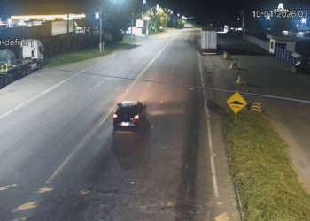 Volta Redonda: câmeras revelam farsa em suposto roubo de carro