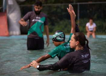 Volta Redonda recebe clínica gratuita de natação com Thiago Pereira