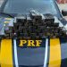 PRF apreende 40 kg de pasta base de cocaína e prende dois homens na Dutra