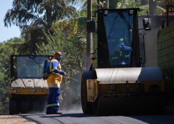 Estrada da União começa a receber nova pavimentação asfáltica; investimento é de R$ 5 milhões