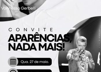 Exposição “Aparências, Nada Mais” reúne Vannessa Gerbelli e João Bosco Millen em Volta Redonda