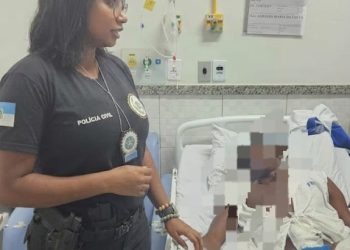 Homem é preso após esfaquear companheira na frente do filho em Volta Redonda